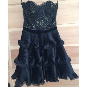 Betsey Johnson strapless dress